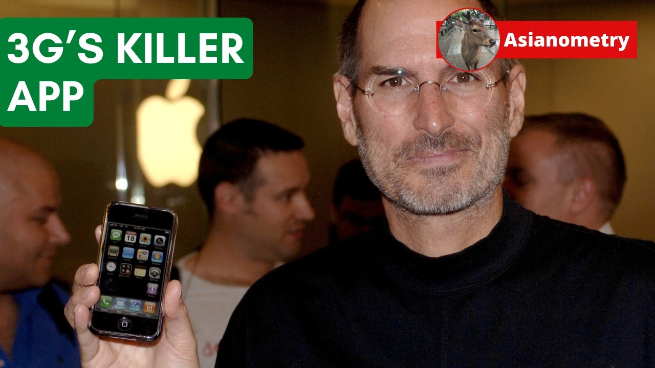 The iPhone was 3G's Killer App