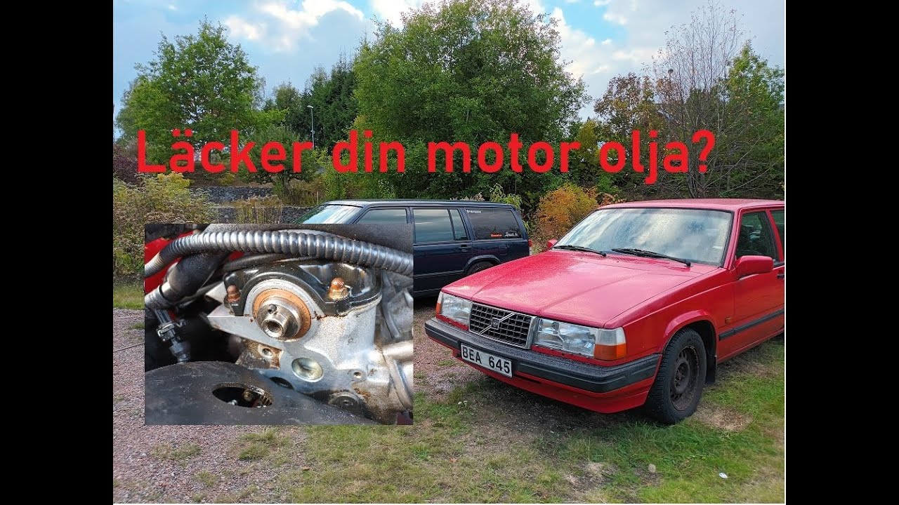 Byter läckande packbox på B230