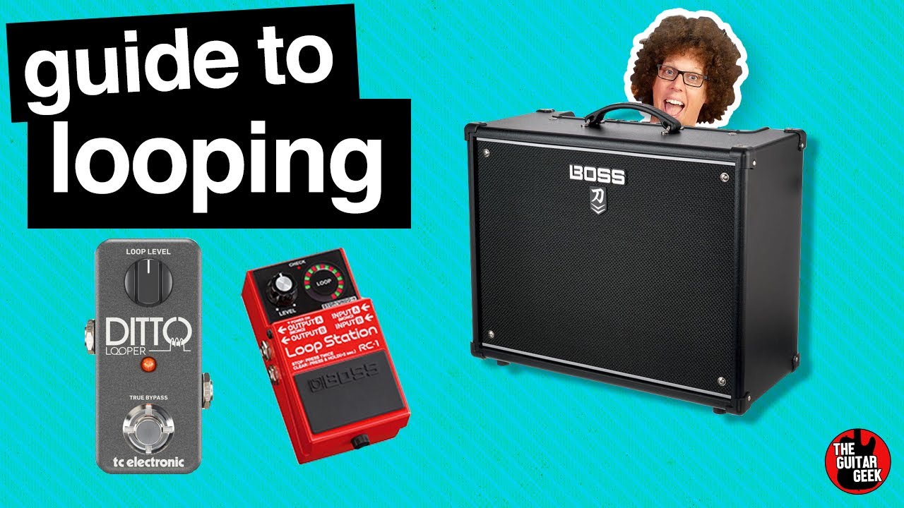 How to use a LOOPER pedal with your BOSS Katana 50 or 100 (and other amps)