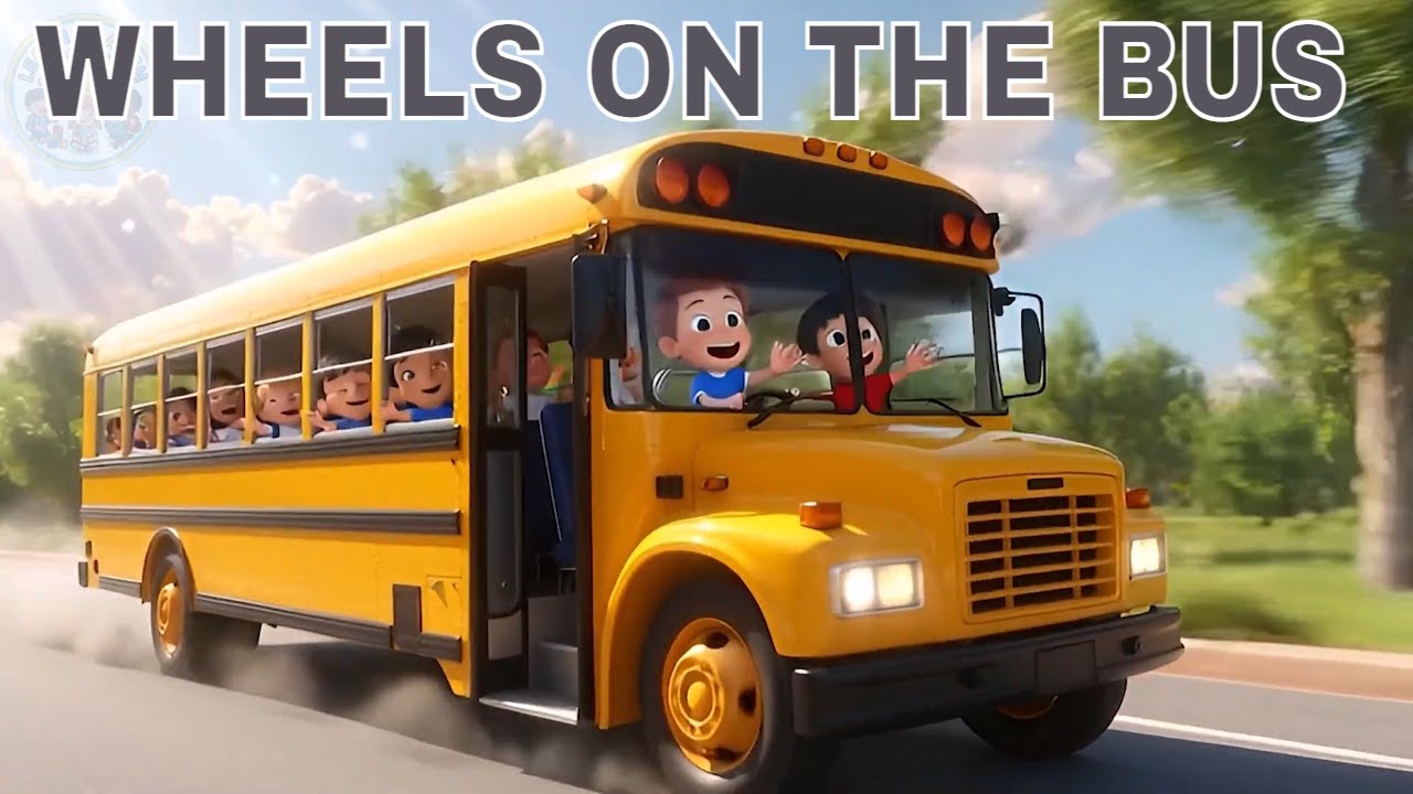 Wheels On The Bus Songs | Nursery Rhymes Educational Videos for Kids & Toddlers #kids