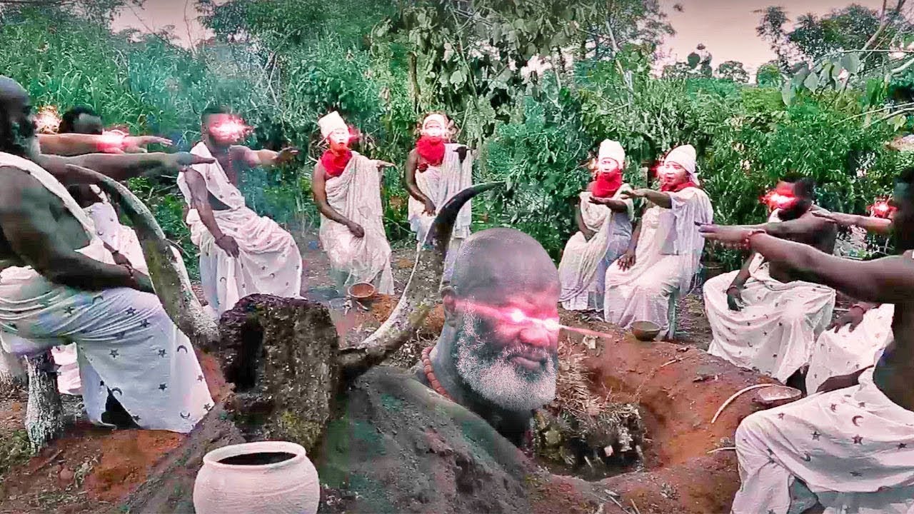 THE EVIL AND DANGEROUS KING POSSESSED BY THE 10 WHITE WITCHES OF THE EVIL FOREST - A Nigerian Movies