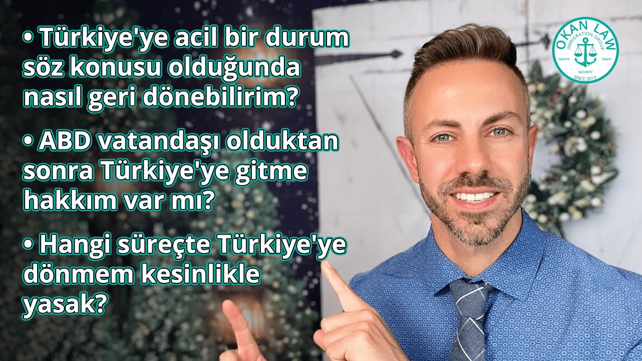 İltica ettikten sonra Türkiye'ye geri dönebilir miyim?