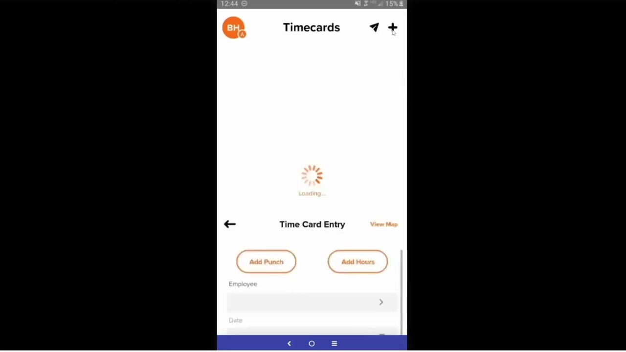 Managing Timecard Corrections on the Mobile App
