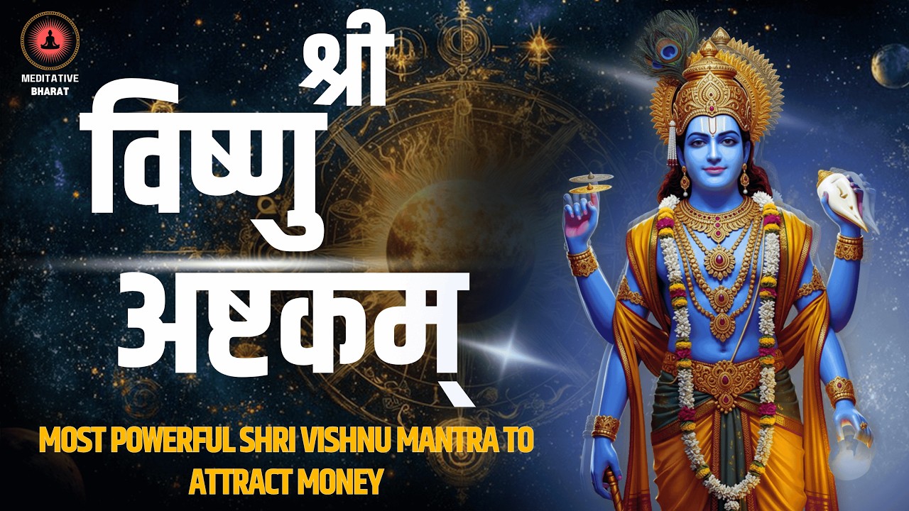 Dev Uthani Ekadashi 2025 Special |Shri Vishnu Ashtakam&ndash;Powerful Vishnu Mantra for Peace & Prosperity