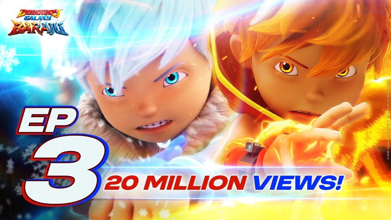 EP03 - BoBoiBoy Galaxy Baraju | Kuasa Tanpa Batasan