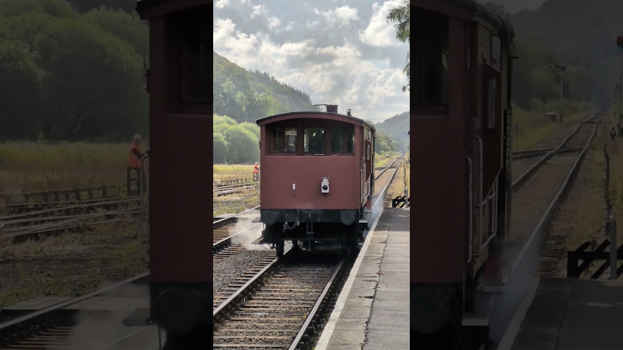 NYMR STEAM GALA: Former tram Lucie provides brake van rides at Levisham