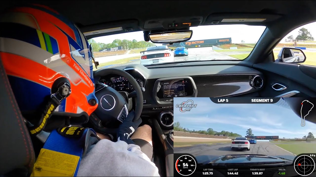 Camaro ZL1 1LE 6MT vs GT500 vs 911 GTS vs GT3RS vs Supra A90 + 1:33-1:34 Laps at Road Atlanta