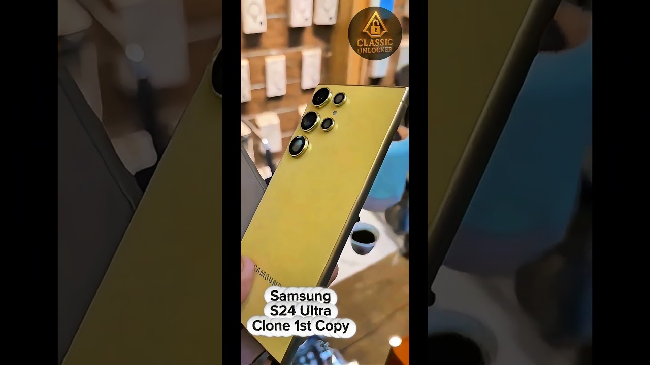 Samsung S24 Ultra 🔸️ First Copy &copy;️ Clone Phone 📱 Only 69💲 #samsung #s24ultra #galaxyx #shorts #viral