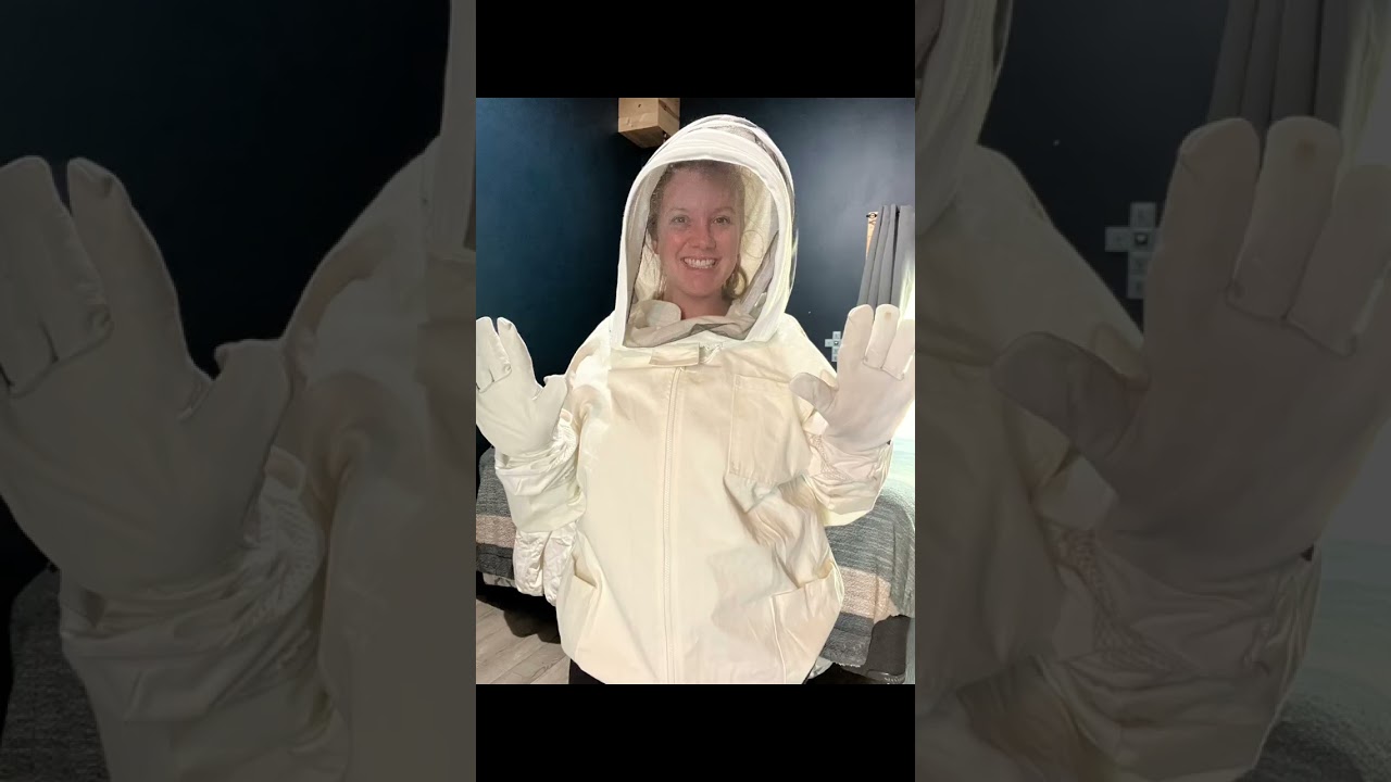 Airmesh Bee Jacket with Veil - The Ultimate Ventilated Beekeeping Jacket for Beekeepers 🔗⬇️❤️