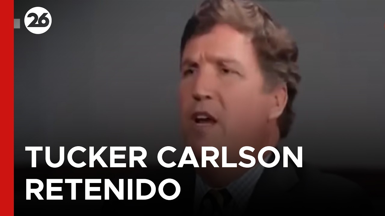 🇮🇱 ISRAEL | Tucker Carlson denunció que fue retenido, pero la embajada de EEUU rechaza su versión