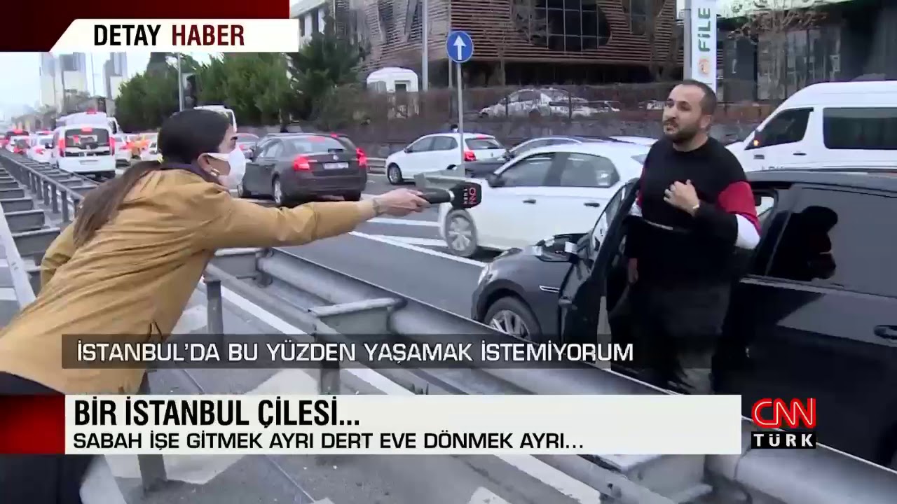 BİR İSTANBUL ÇİLESİ TRAFİK! SÜRÜCÜLER İSYAN ETTİ!