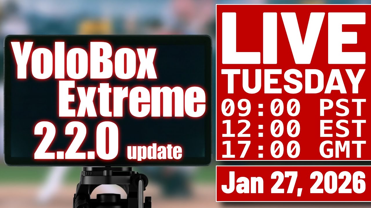HUGE YoloBox Extreme 2.2.0 Firmware Update! PhotoJoseph Live 2026 EP 02