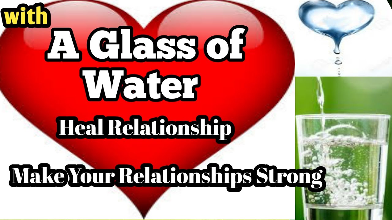 POWERFUL WATER MANIFESTATION TECHNIQUE|| HEAL RELATIONSHIP ❤❤ with A GLASS OF WATER ||SUMAN SHARMA