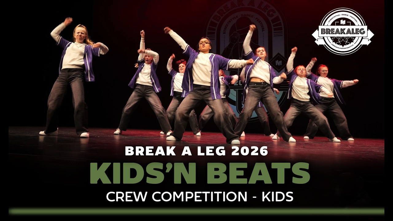 Kids'N Beats | BREAK A LEG 2026 | Kids | Meervaart | Crew Competition