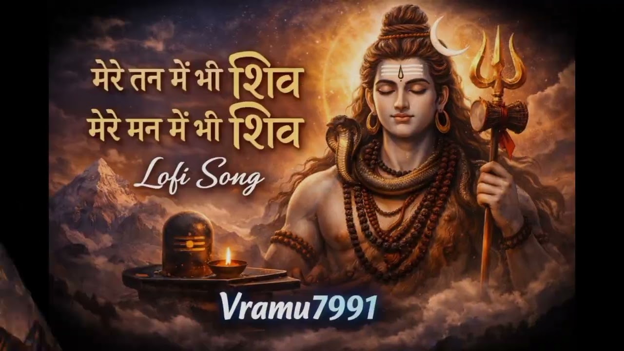 मेरे तन में भी शिव मेरे मन में भी शिव 🔱 | Shiv Bhajan Lofi | Mahadev Bhakti Song 🎧 | Peaceful Lofi