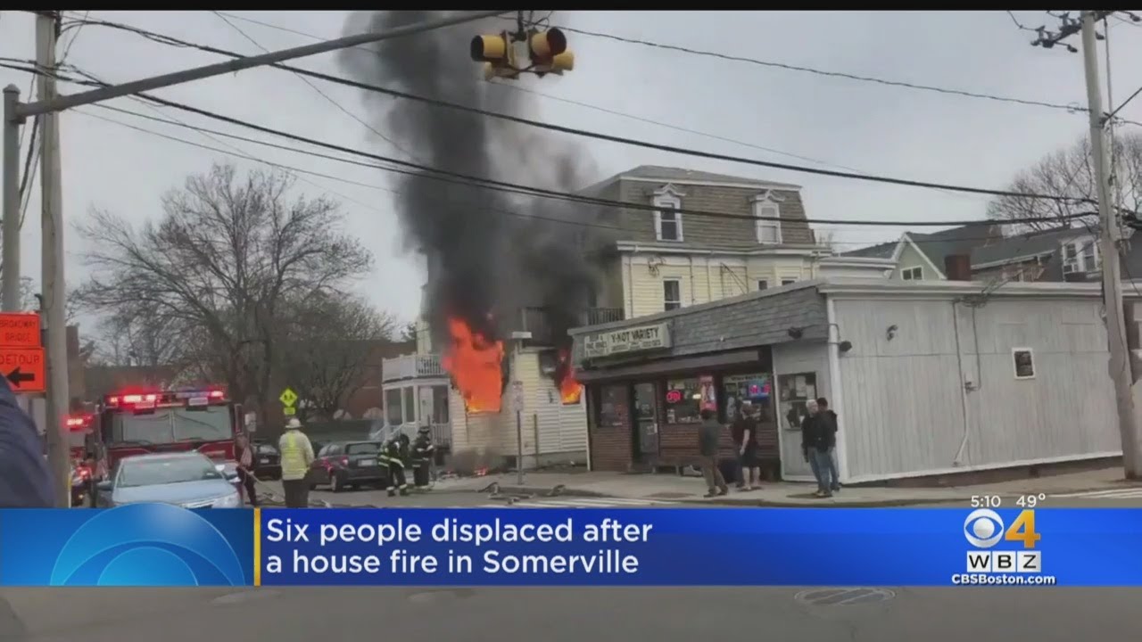 Fire In Somerville Home Displaces 6