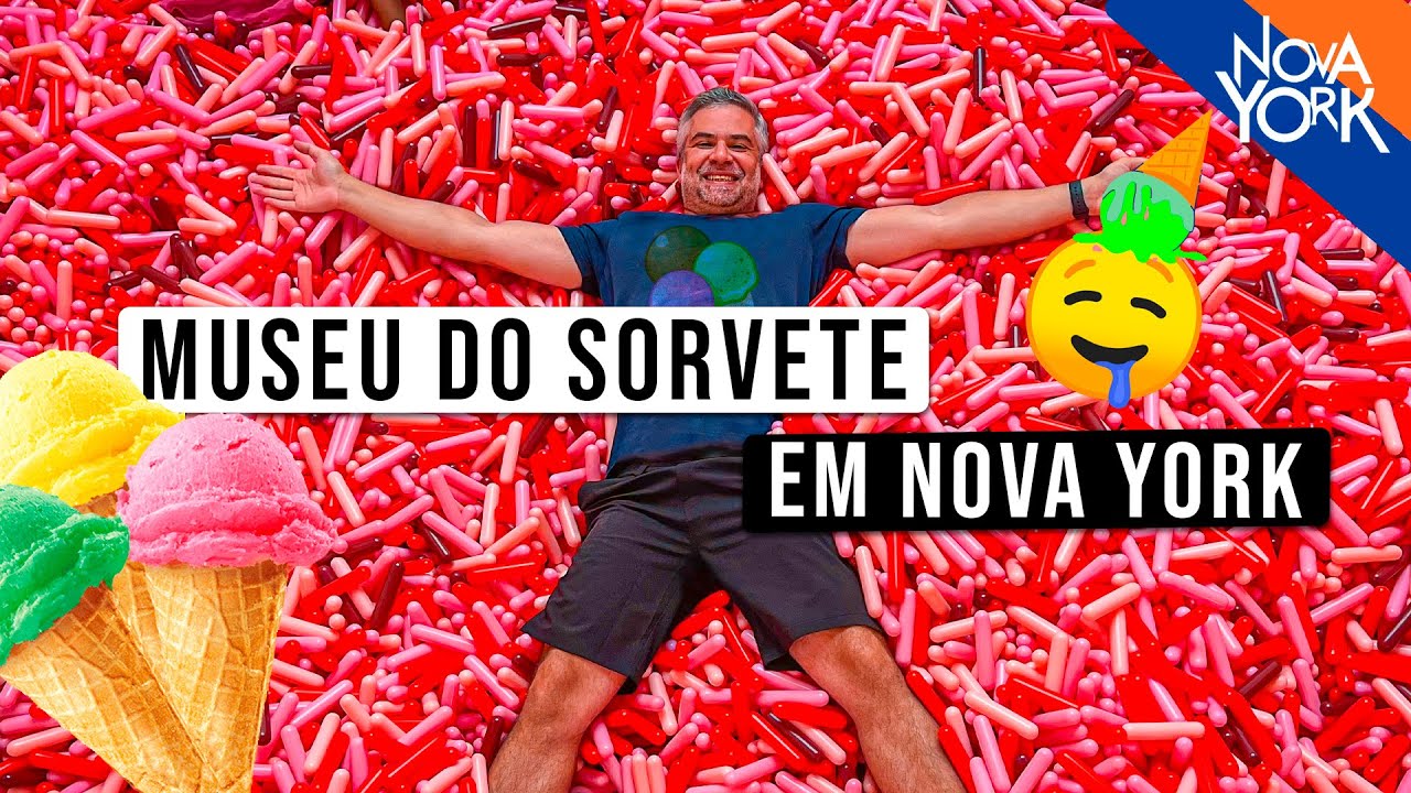 O divertido MUSEU DO SORVETE em Nova York