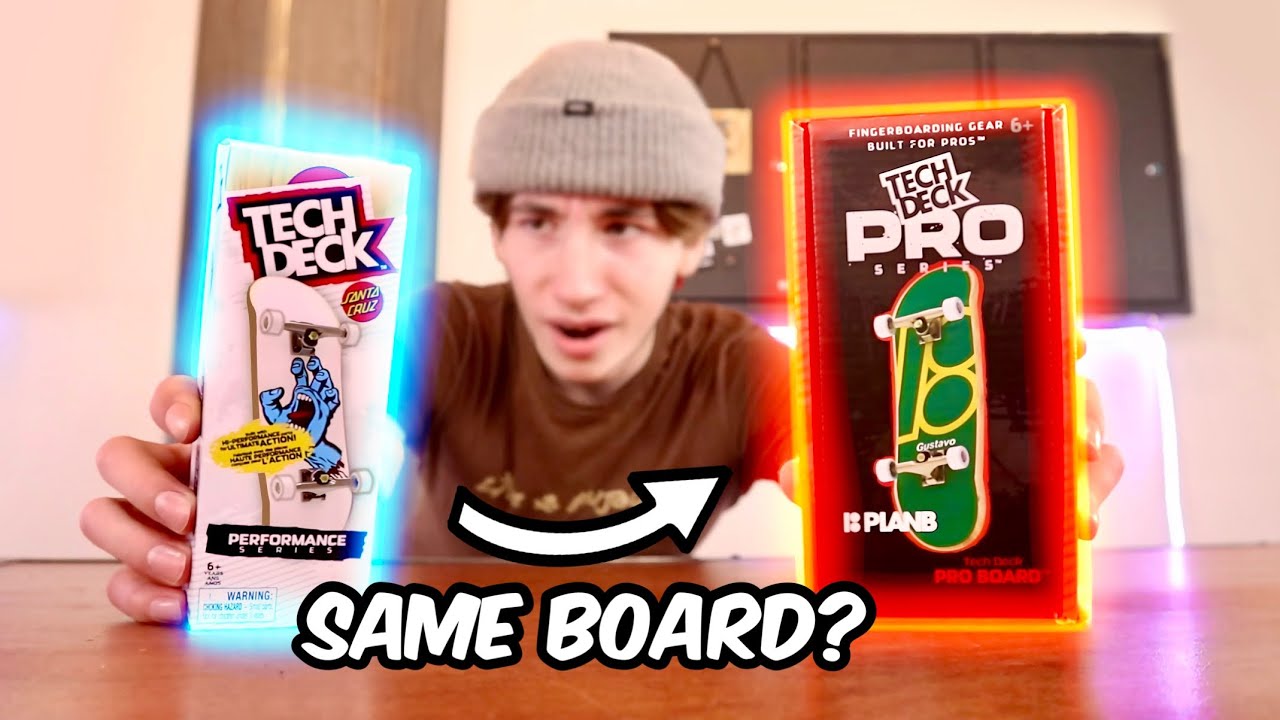 TECH DECK Pro Series VS Performance Series