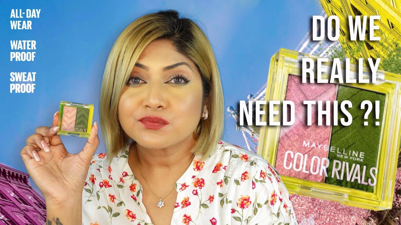 *NEW* Maybelline New York Color Rivals Longwear Duo Eyeshadow Palette Review | Watch Before Buying