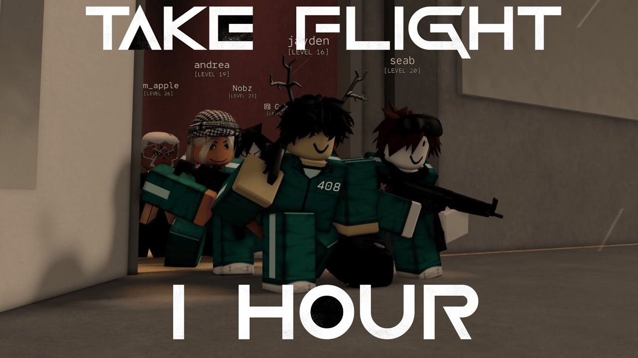 TAKE FLIGHT - ONE HOUR | Ink Game OST
