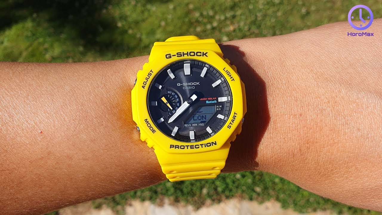 Casioak GA-B2100 - Solaire, Bluetooth, la meilleure montre de l'Eté 😎