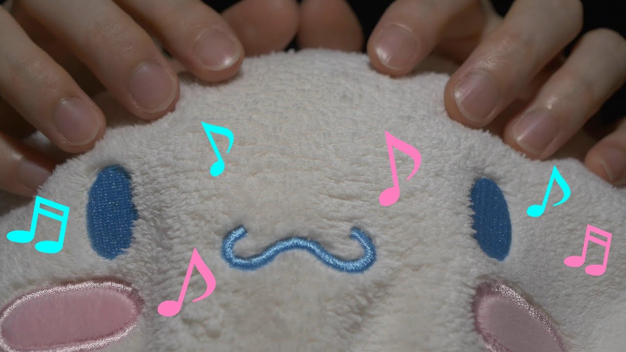 ASMR Scratching a fluffy white fairy♪