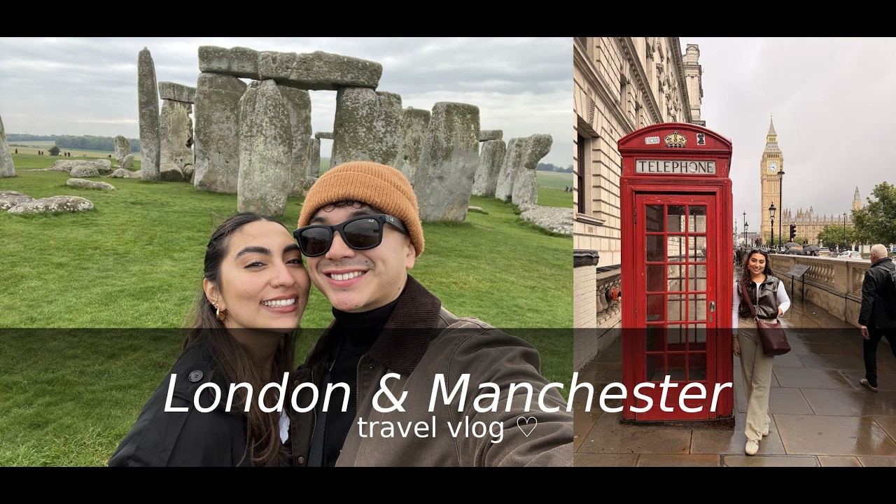 4 días en Inglaterra | Londres, Stonehenge, Bath y Manchester | travel vlog