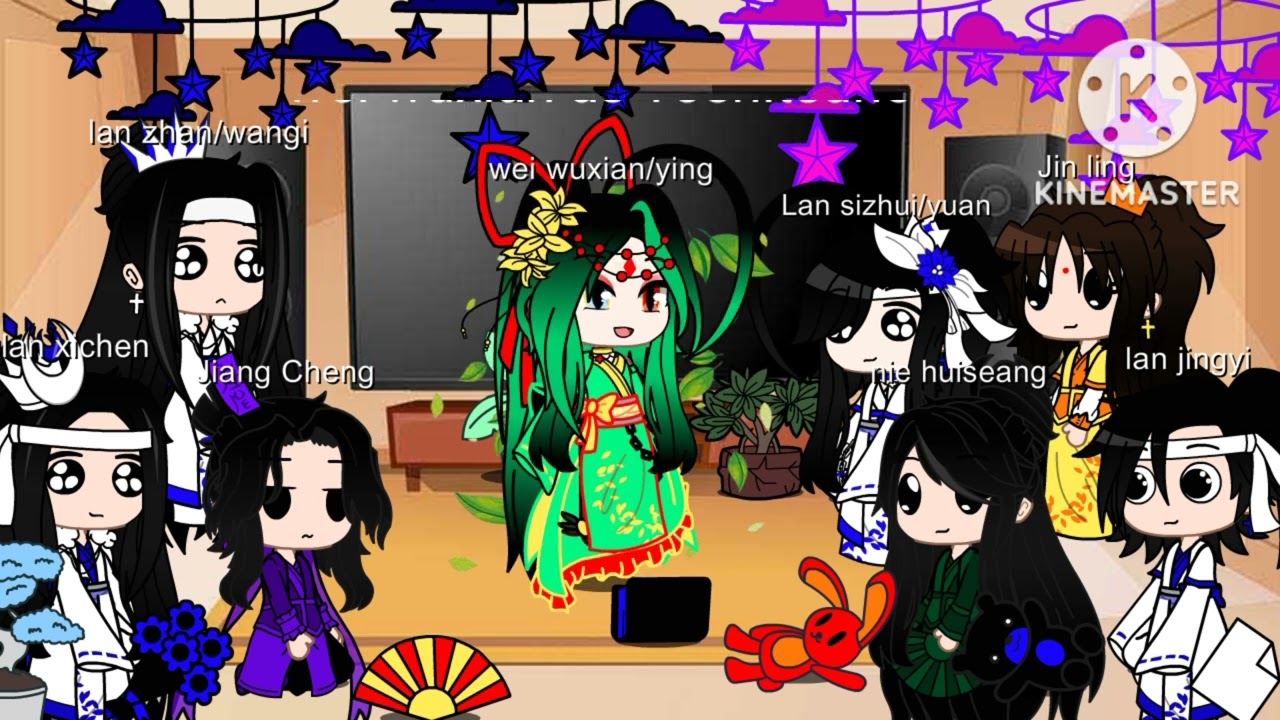 mdzs react to wei wuxian aus part two gacha club!