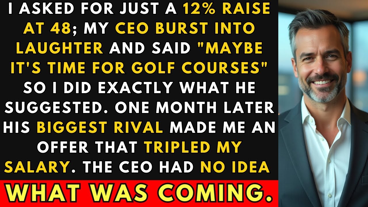 My CEO Laughed At My 12% Raise Request At 48—I Took My Code To His Biggest Rival | Office Revenge
