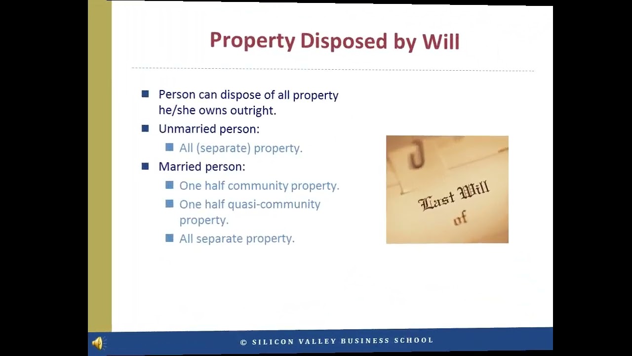 Probate and Will Execution: How Property is Divided for the Testate Estate