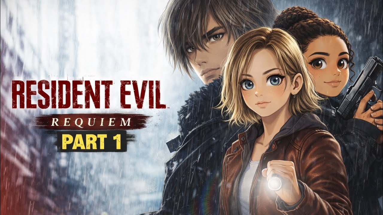 🔥 RESIDENT EVIL REQUIEM PS5 - PART 1| A New Nightmare Begins... 😨🔥 #residentevilrequiem #re9 