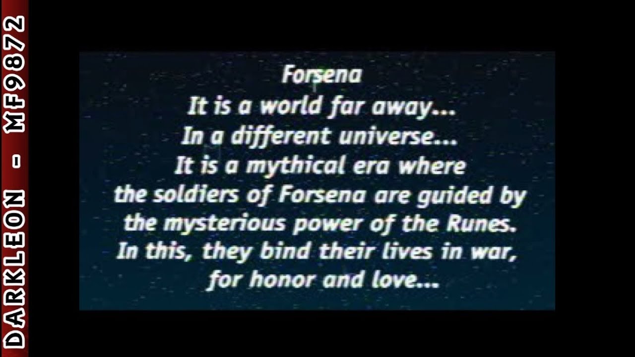 PlayStation - Brigandine - The Legend of Forsena (1998) - [Intro]