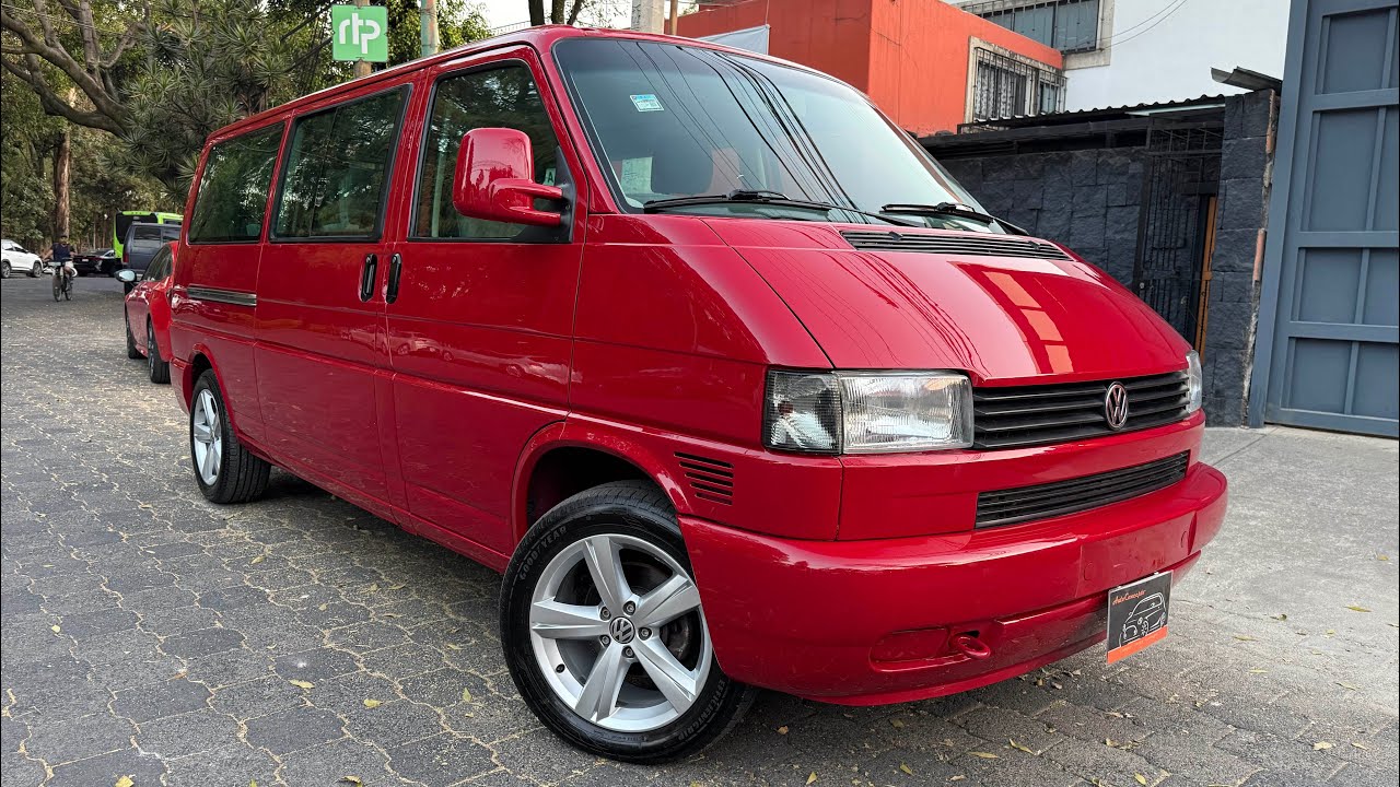 VW Transporter T4 Eurovan 2002 Rojo Paprika ¡impecable! de venta en @autoconceptousedcars 