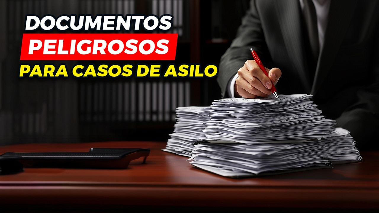 No envíes estos documentos ‘útiles’ en tu caso de asilo