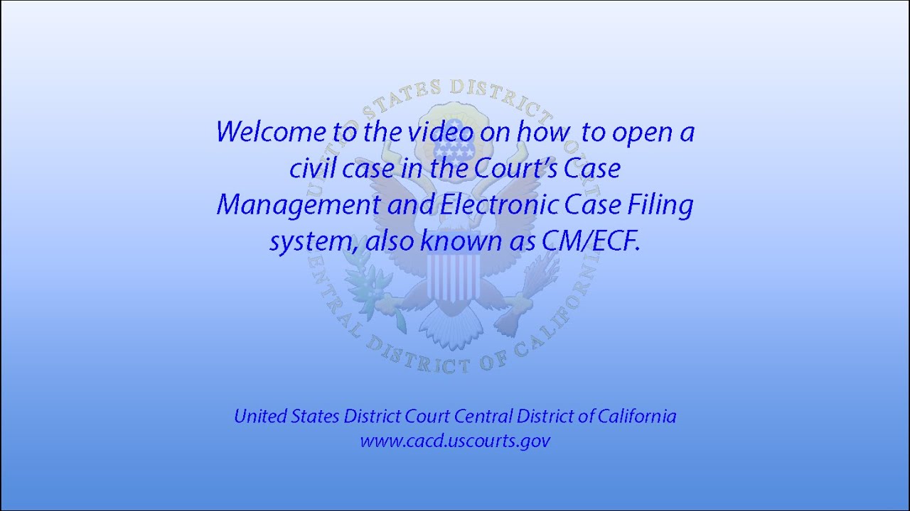 How to Open a Civil Case