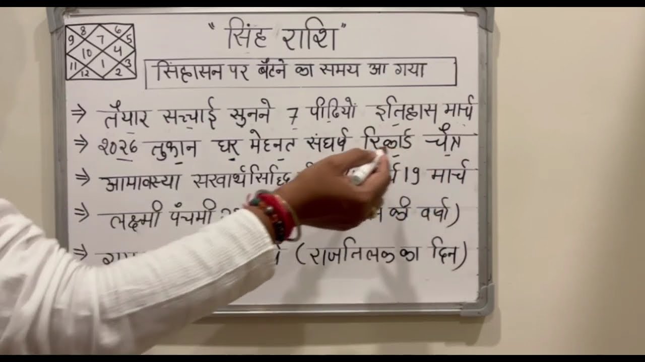 सिंह राशि 13 मार्च 2026 🔥सिंहासन पर बैठने का समय आ गया! 7 पीढ़ियों का रिकॉर्ड टूट जाएगा😱@sinhbharti