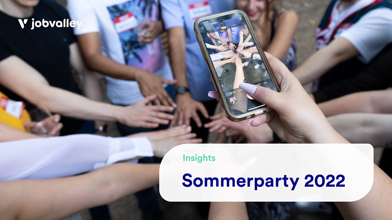 jobvalley Sommerparty 2022 🥳