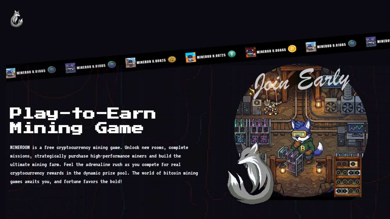 New Play to Earn Crypto Mining Game Like RollerCoin | MineRoom Review