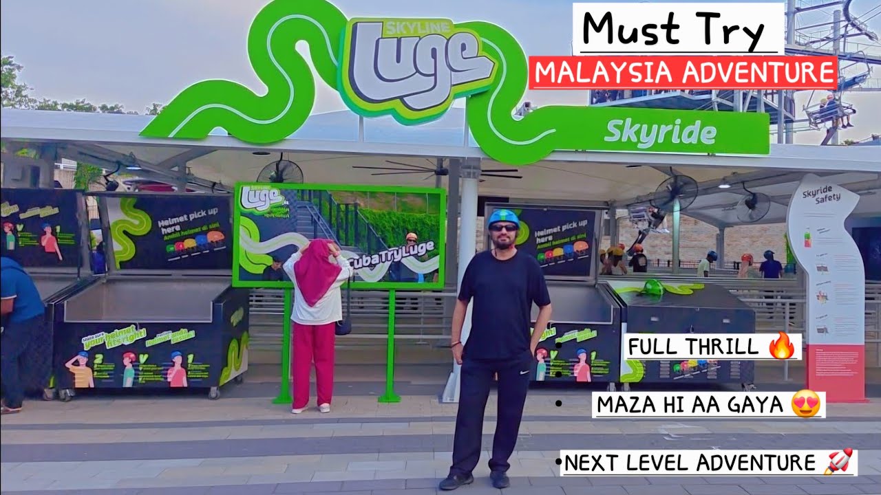 Malaysia Mein Luge Ride 😍 | Full Adventure 🇲🇾