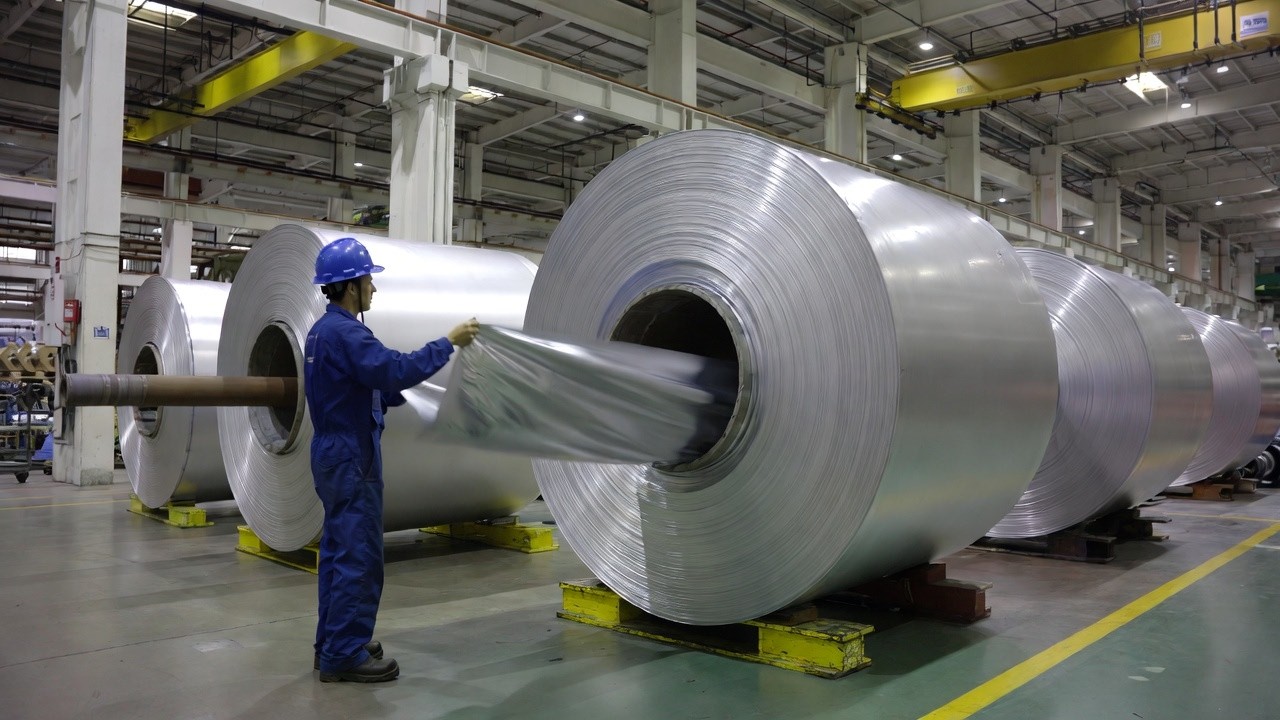 How Aluminum Foil Is Made in Factories | Inside Megamill Industrial Production