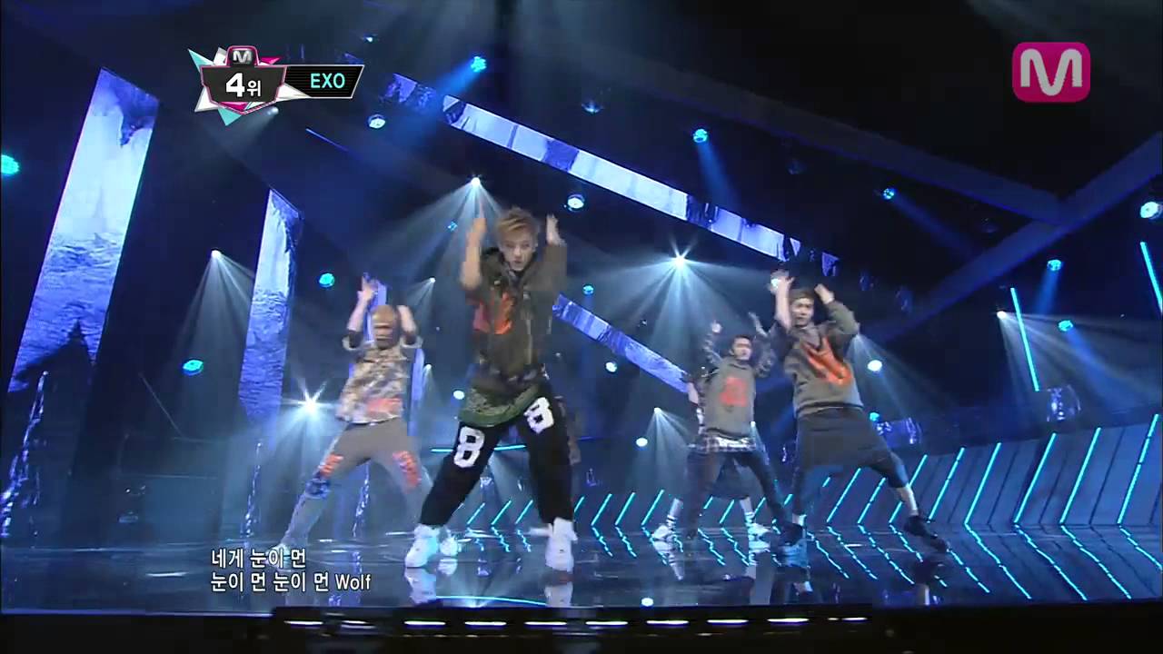 EXO_늑대와 미녀 (Wolf by EXO@M COUNTDOWN 2013.6.20)