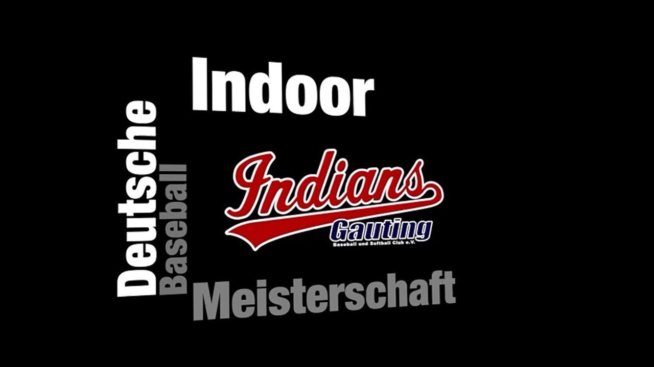 Gauting Indians Baseball Video Deutsche Indoor Meisterschaften