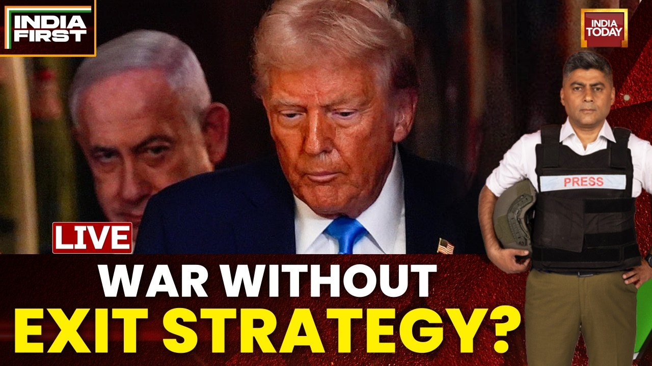 Iran Israel US War LIVE: No Exit For US As Trump Faces Heat For Iran War | Middle East War| WW3 LIVE