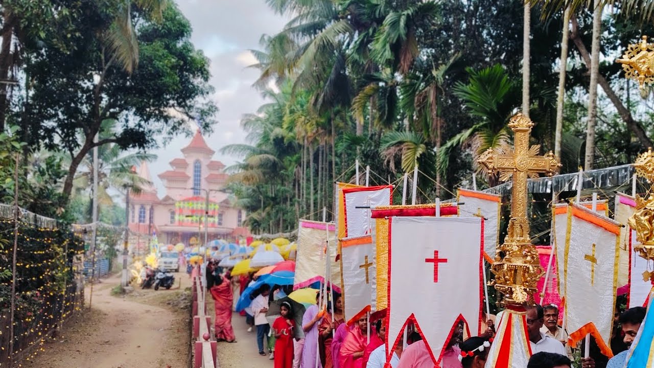 അമ്പ് തിരുനാൾ പ്രദക്ഷിണം 2k25//മതിലകം //വി.സെബസ്ത്യാനോസിന്റെ തിരുനാൾ മഹാമഹം