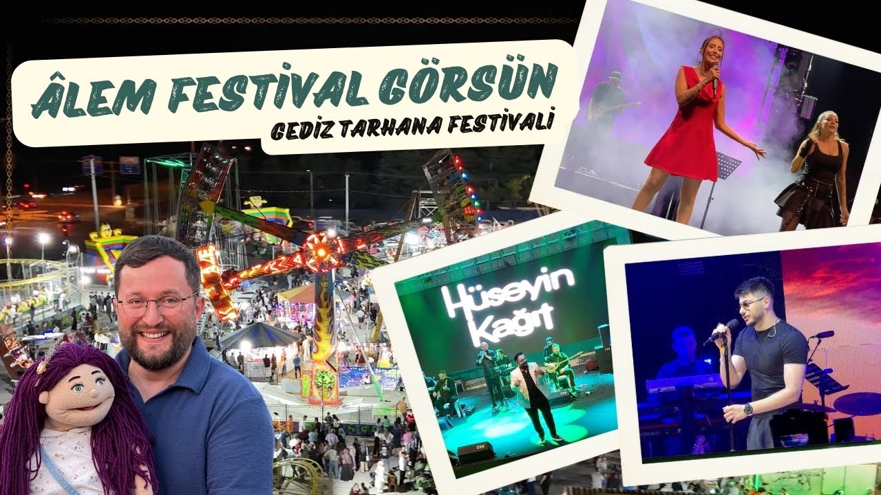 KÜTAHYA GEDİZ TARHANA FESTİVALİ VLOG ( Gezdikçe Bilelim )