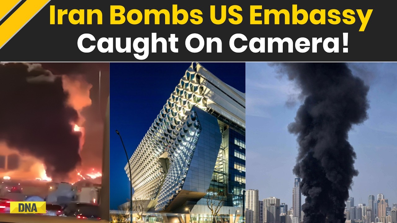 US Iran War: US Embassy In Riyadh Struck By Iranian Drones, Shocking Aftermath Video Surfaces