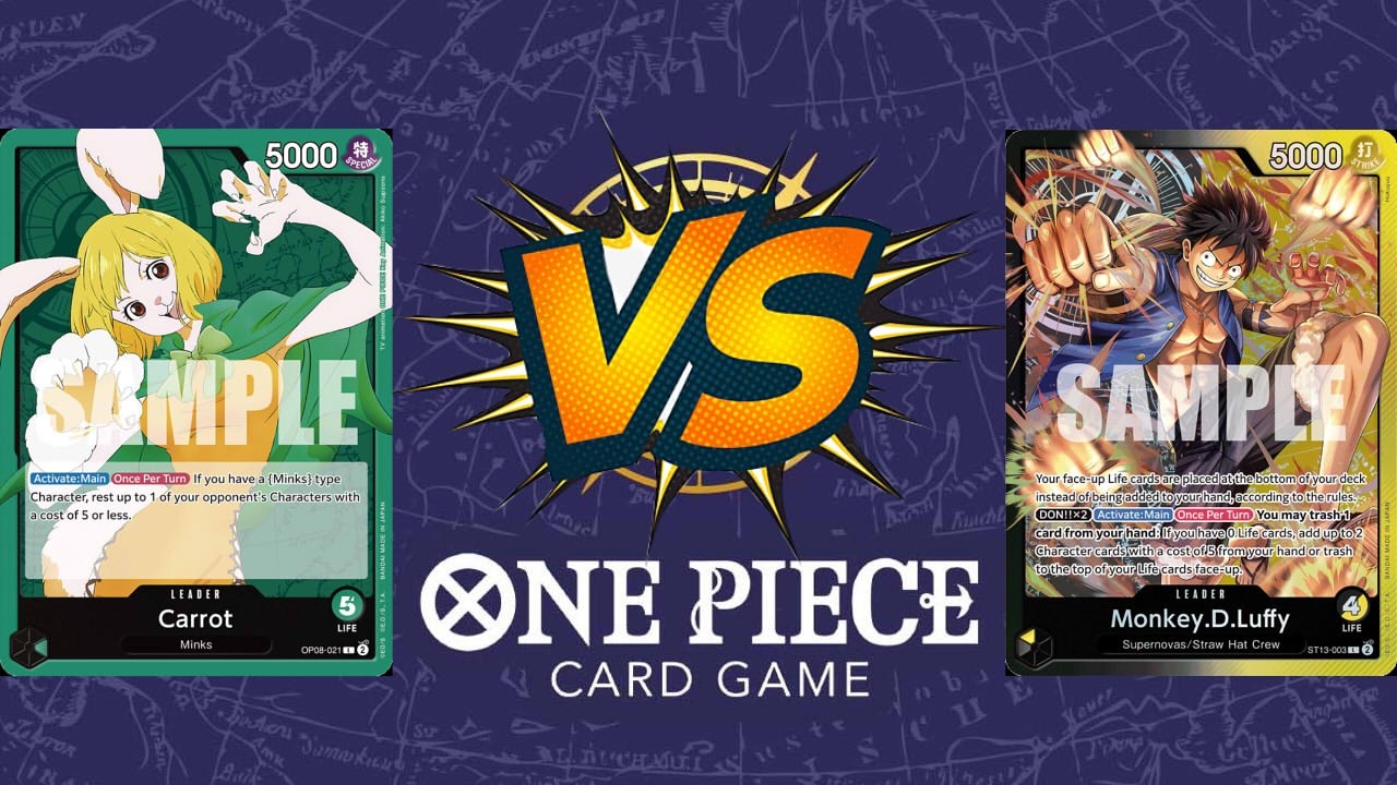One Piece TCG Round 1 Carrot vs BY Luffy