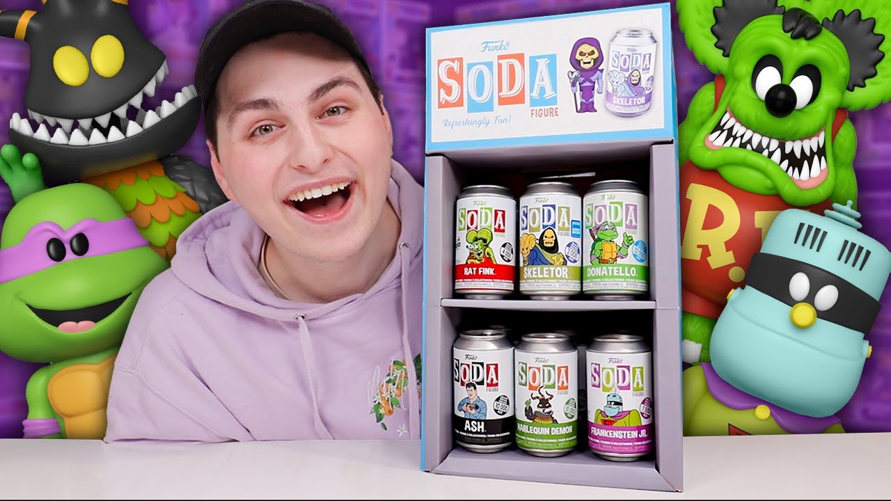 Opening EVERY Funko Soda In My Fridge! (10+)