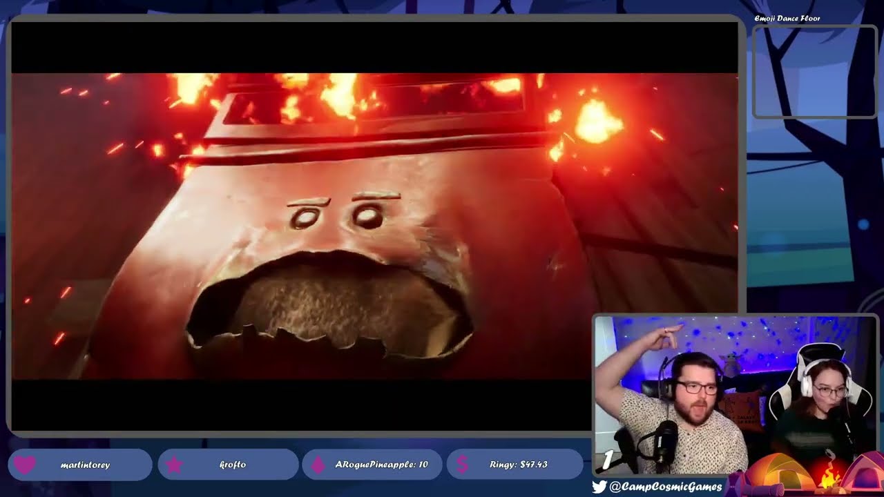 Camp Cosmic - It Takes Two! - Toolbox Boss Fight (Twitch Gameplay)