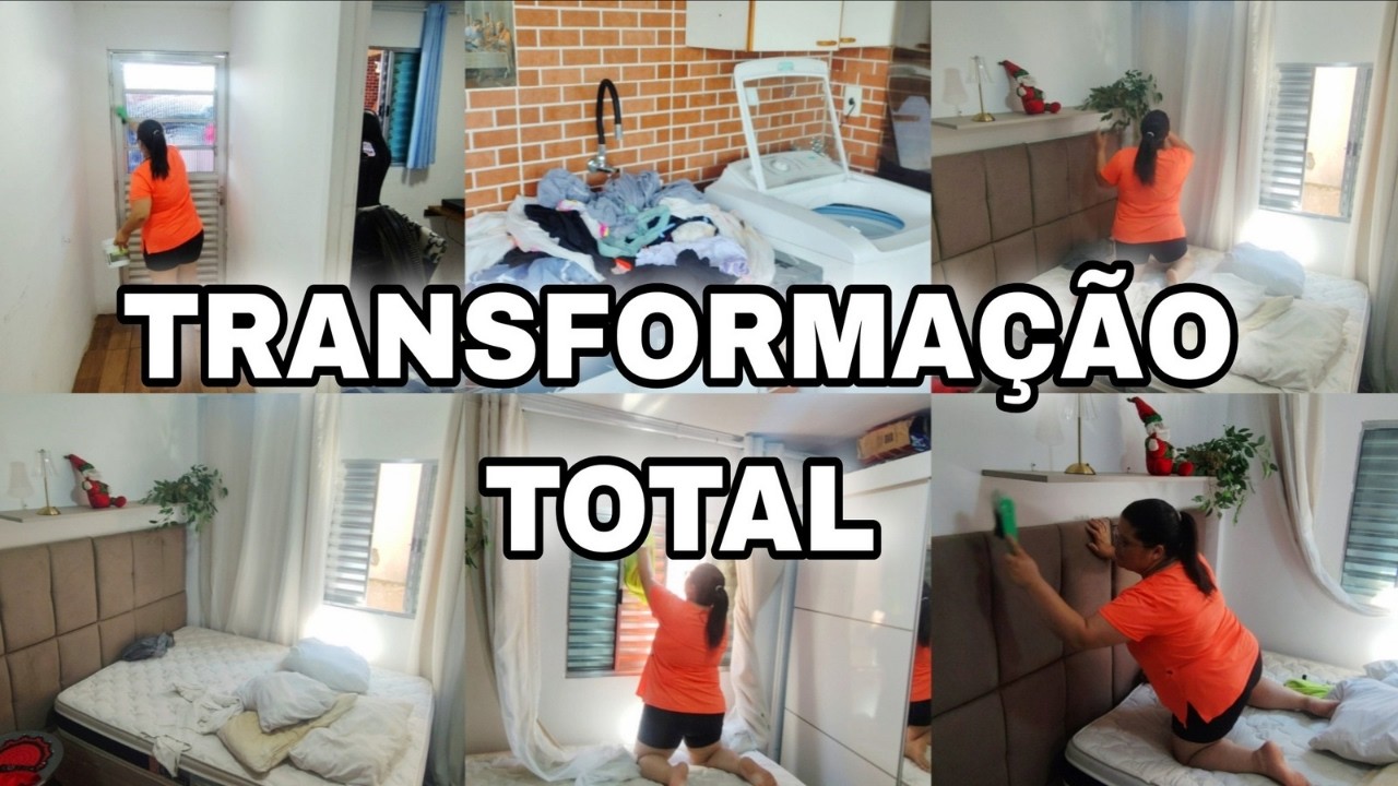 VOCÊ NÃO VAI ACREDITAR NESSE ANTES E DEPOIS 😱 FAXINA EXTREMA